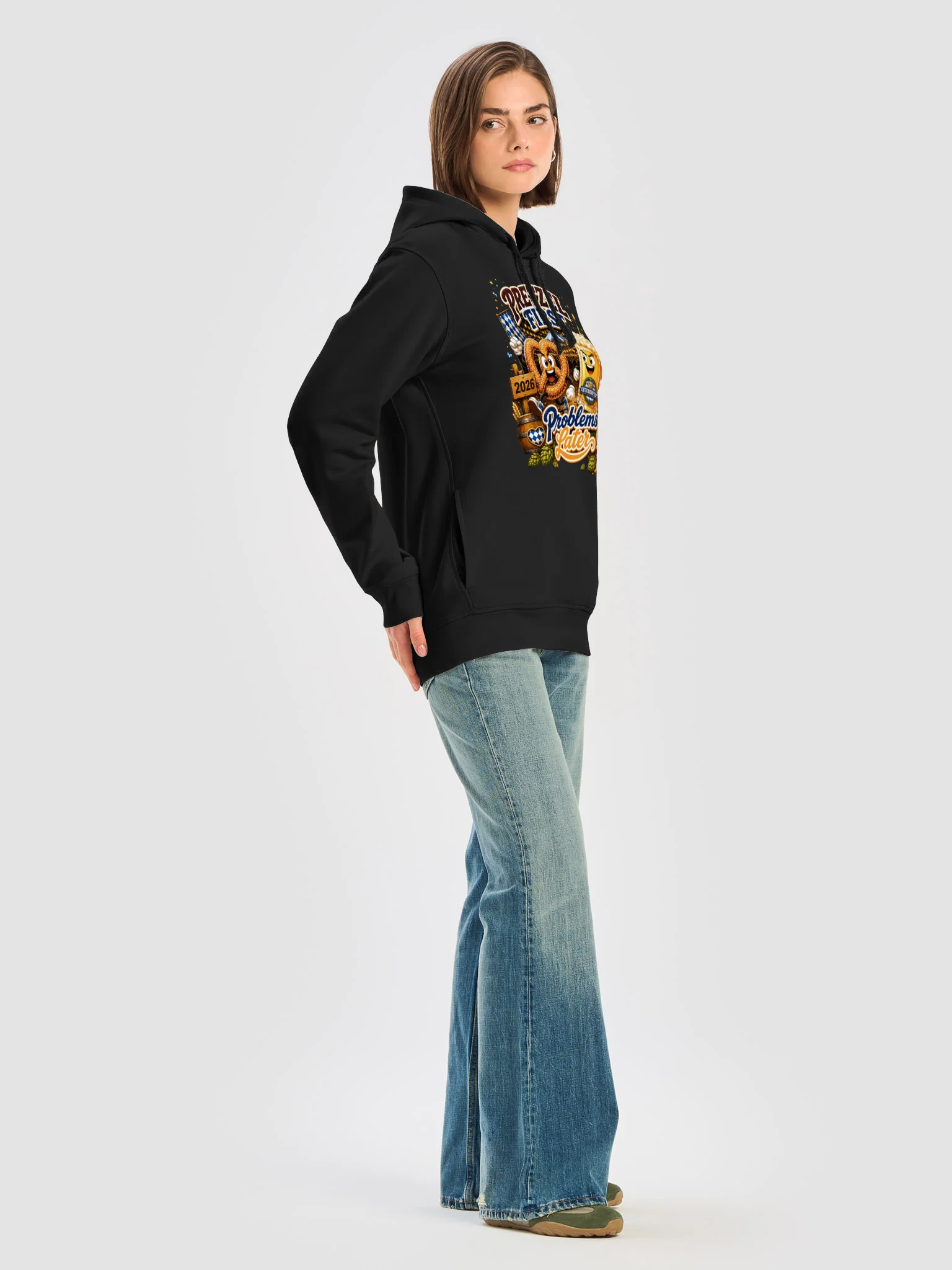 Pretzel 2026 Side Pocket Hoodie - Unisex product image (8)