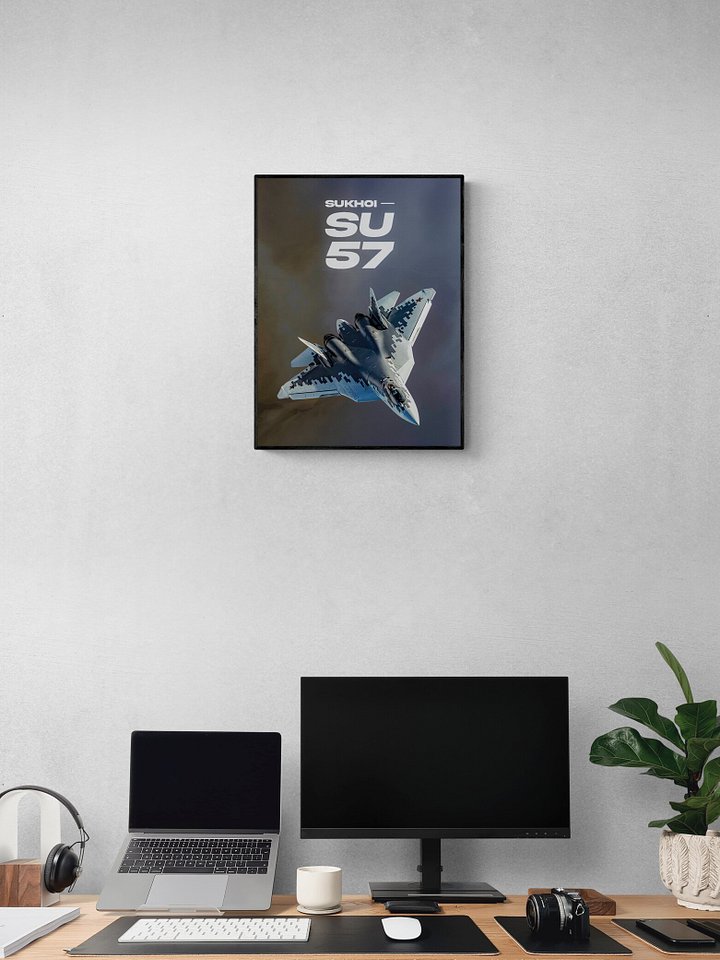 Su-57 Felon Stealth Fighter Poster product image (2)