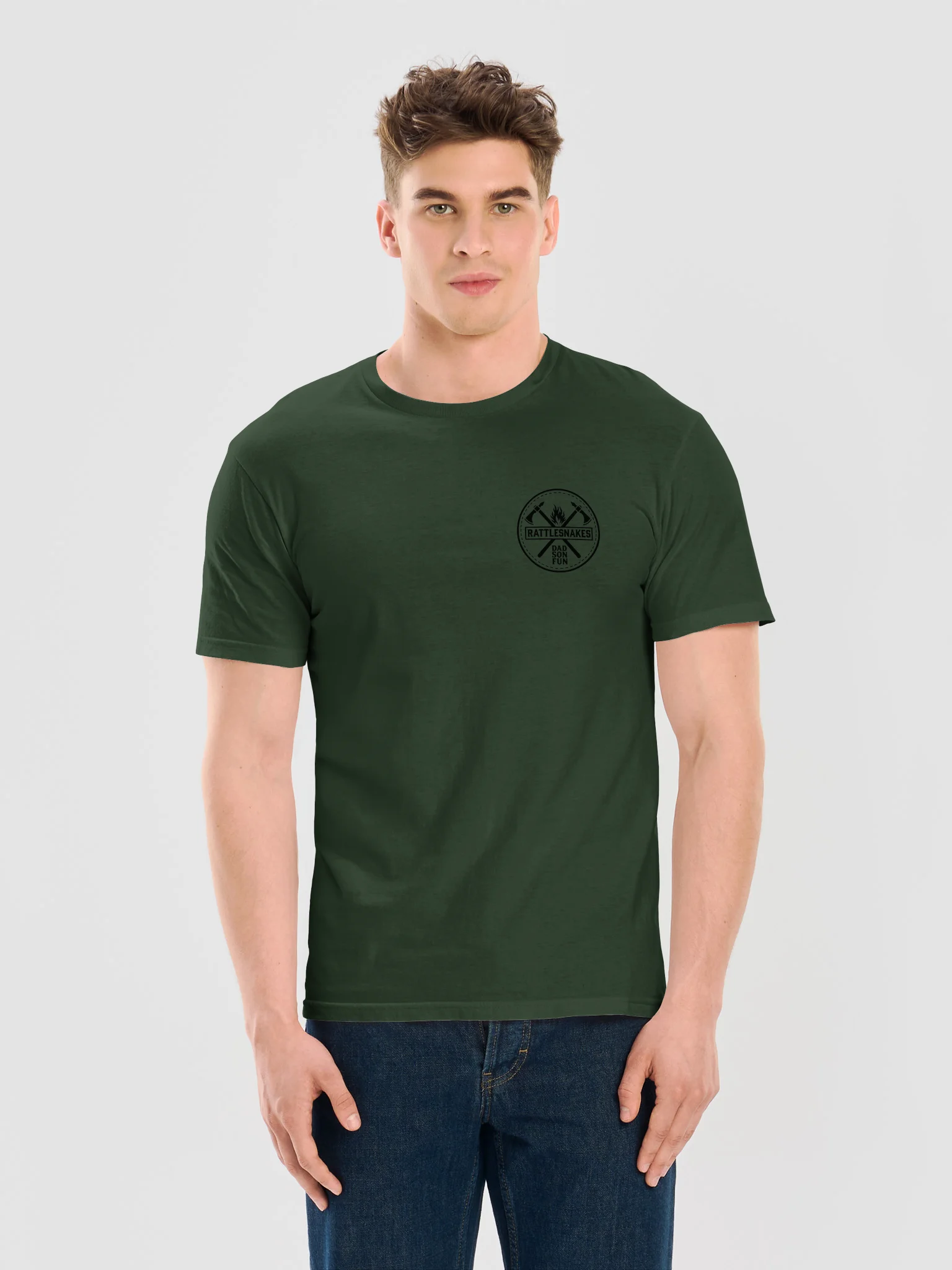 Green Patch Back Tee product image (2)