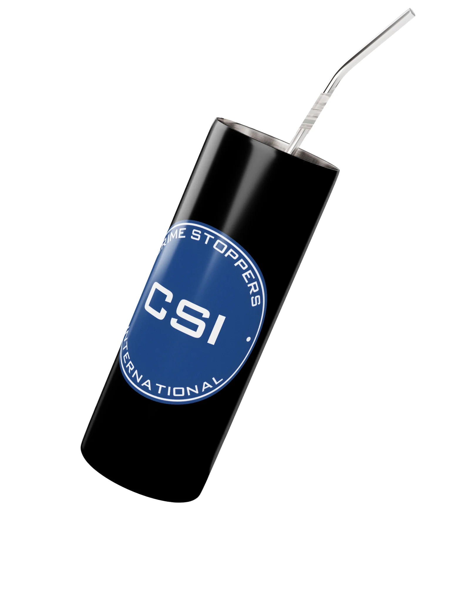 CSI Crime Stoppers International Badge Tumbler product image (2)
