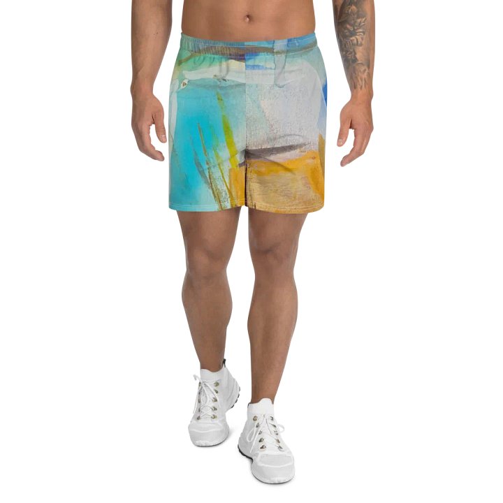 original artwork printed on sports shorts, eyecatcher product image (1)