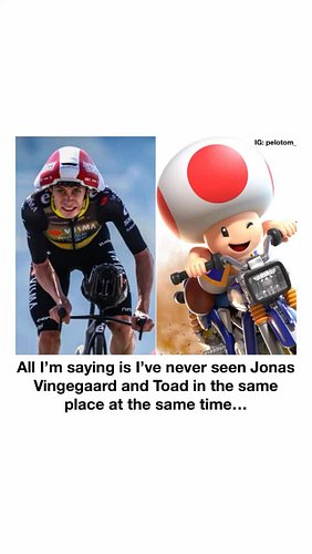 BREAKING: Jonas Vingegaard finishes 2nd on the Rainbow Road time trial during Stage 13 of the 2025 Tour de France. 🚵

#jonasv...