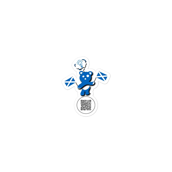 Scotland — Country Bear Sticker | BehrBrained Media product image (1)