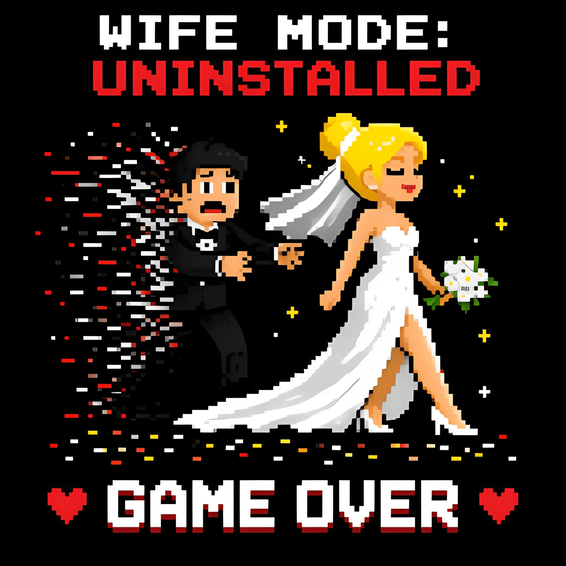 Wife Mode Uninstalled Game Over Shirt Gift For Divorced Separated Women Empowerment product image (2)