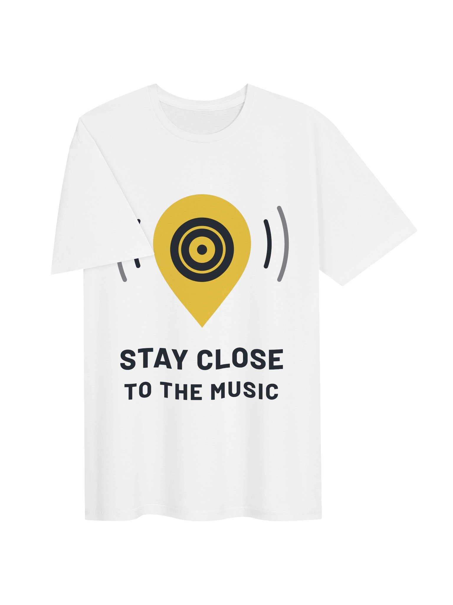 Stay Close to the Music Tee (Classic, White) product image (3)