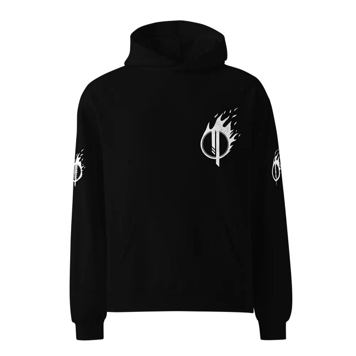 Flame logo hoodie product image (1)