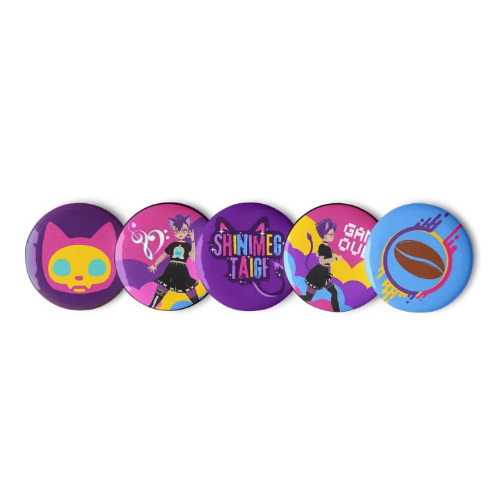 Shinimeg Taigi Button Set product image (1)