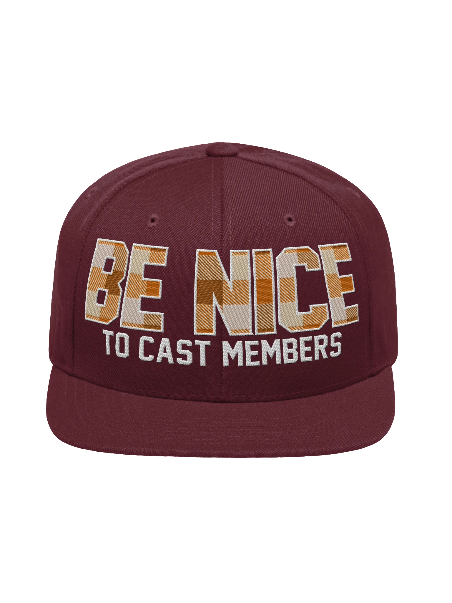Be Nice to Cast Members Fall Plaid Snapback product image (8)
