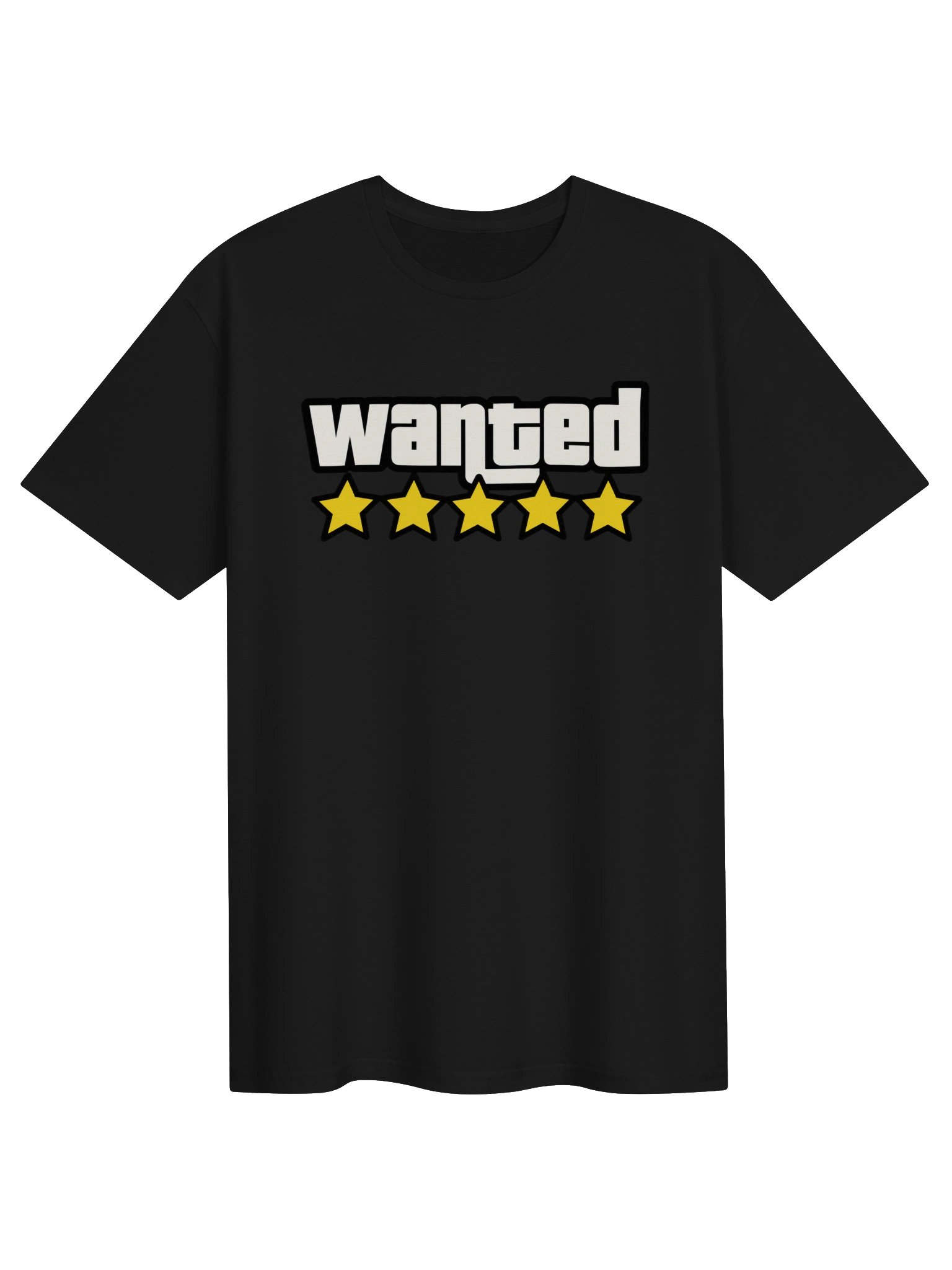 GTA Sanandreas 5 Star Wanted Level T-shirt product image (1)