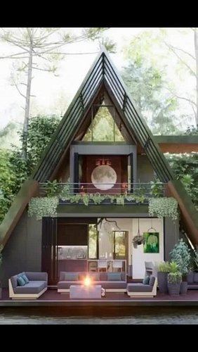 A-Frame architecture reimagined for modern living 🌿
This is how Viron Homes blends nature, geometry, and future-ready design....