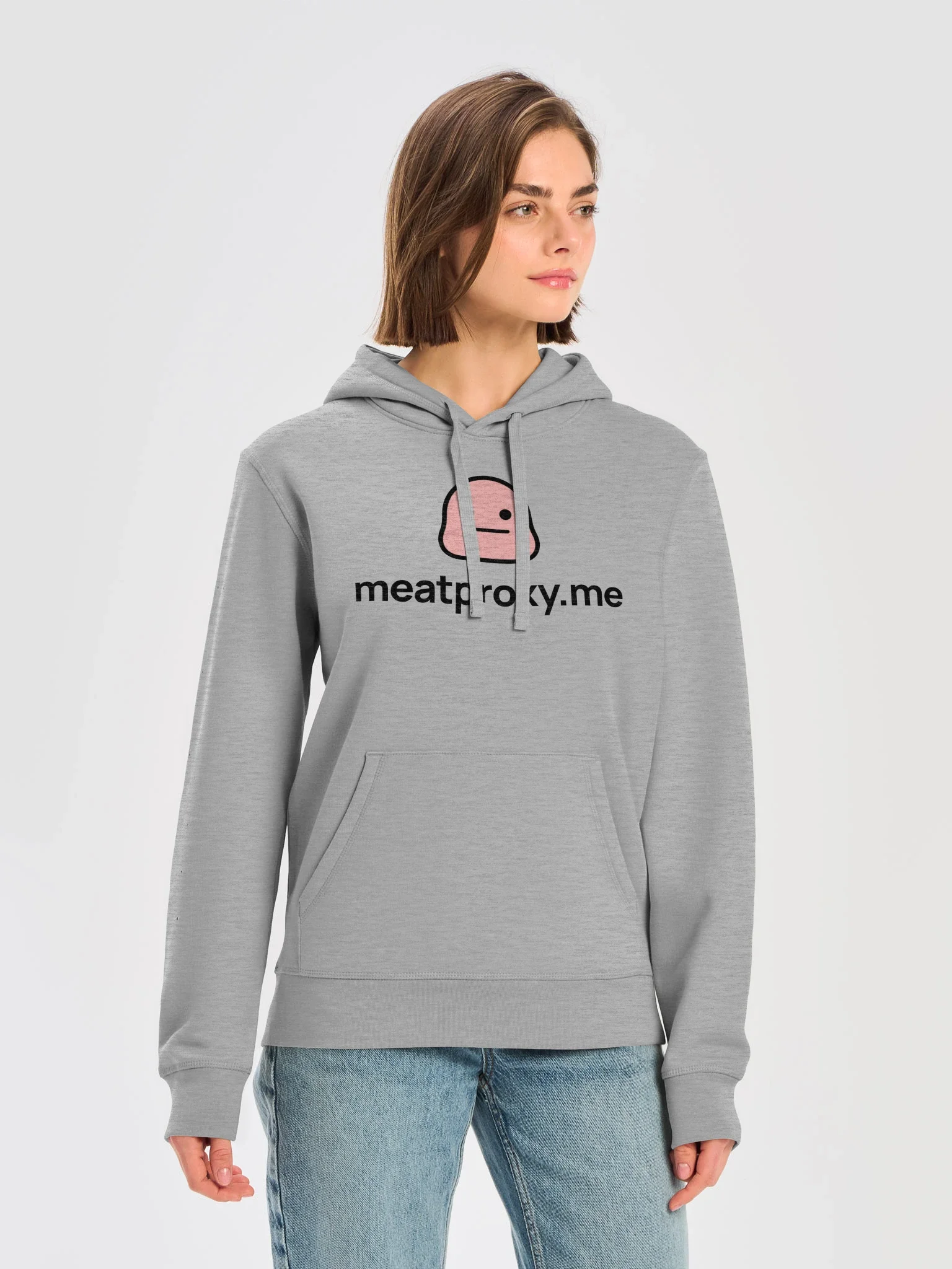 meatproxy.me Logo Hoodie (Light) thumbnail 5