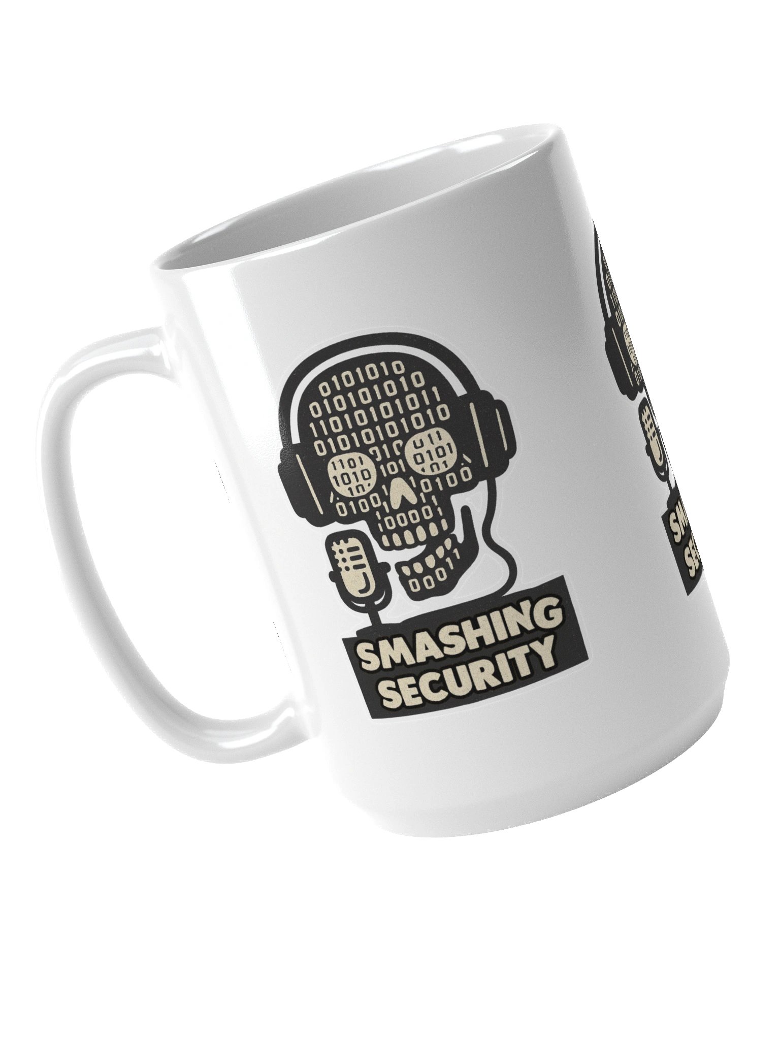 Smashing Security Back from the dead white mug product image (4)