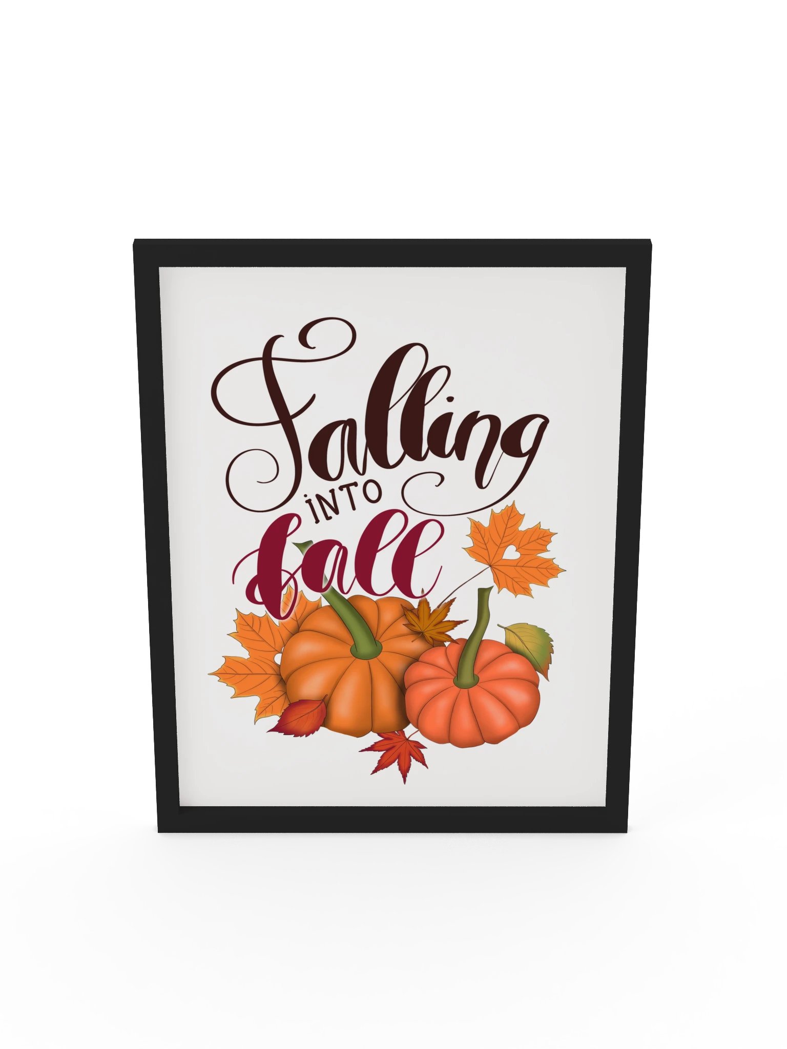 Peace Within Falling Into Fall Framed Poster product image (13)