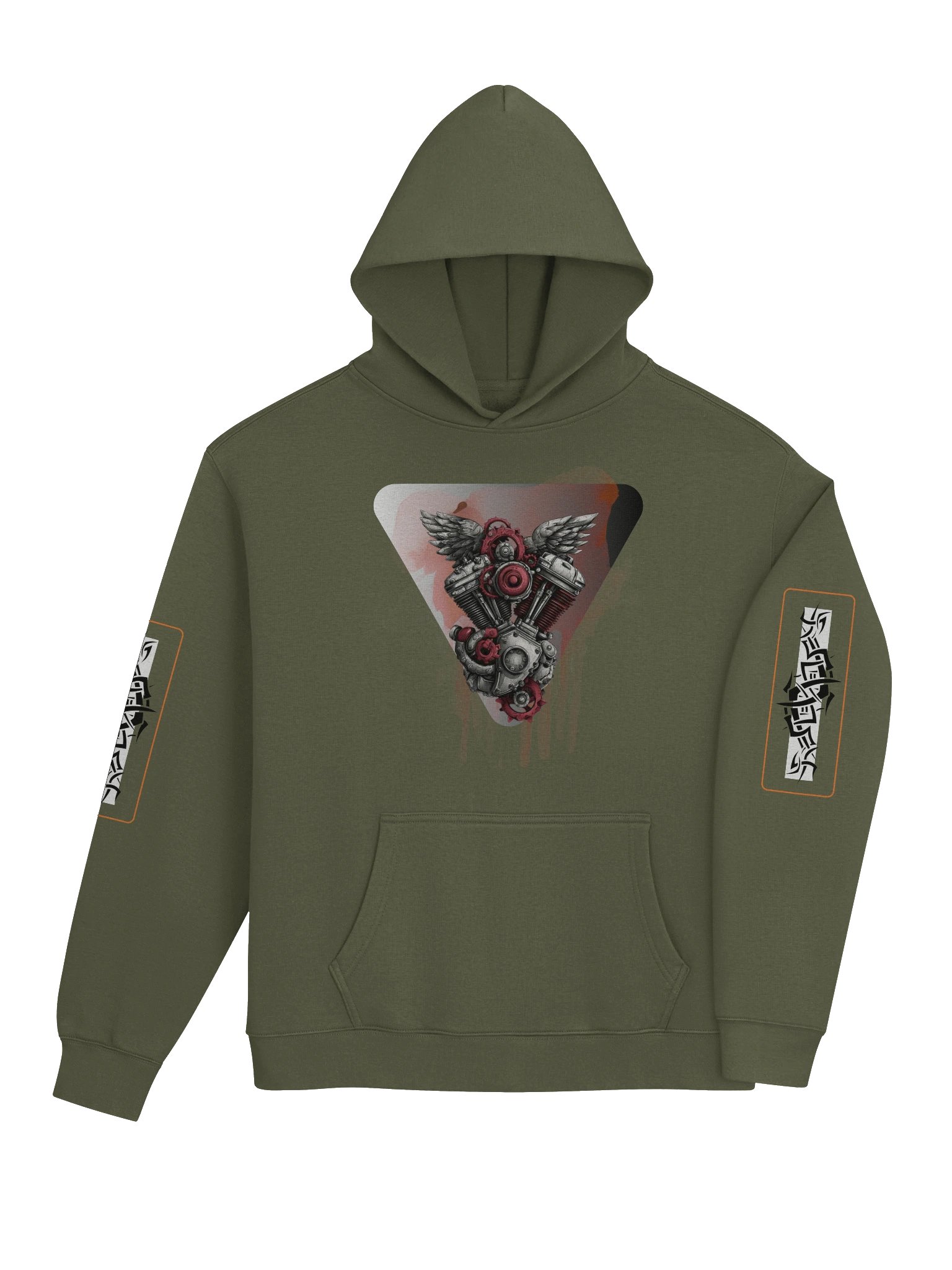 Winged Engine Unisex Oversized Hoodie product image (40)