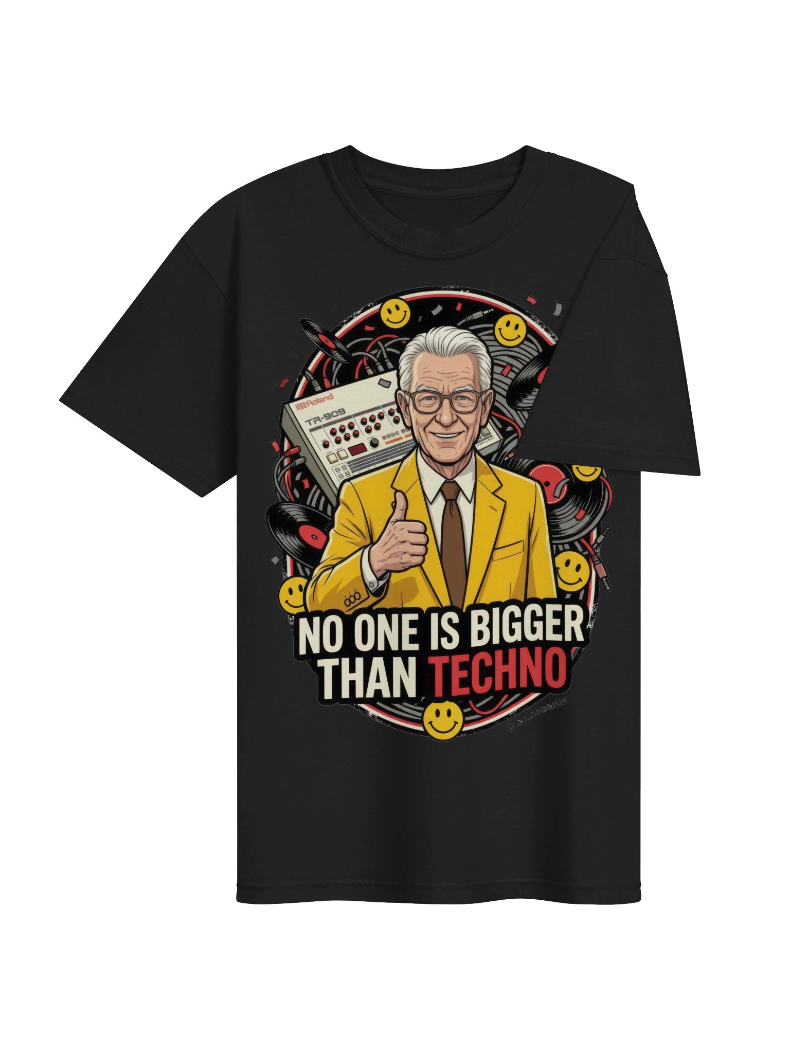 No One Is Bigger Than Techno Double Sided product image (5)