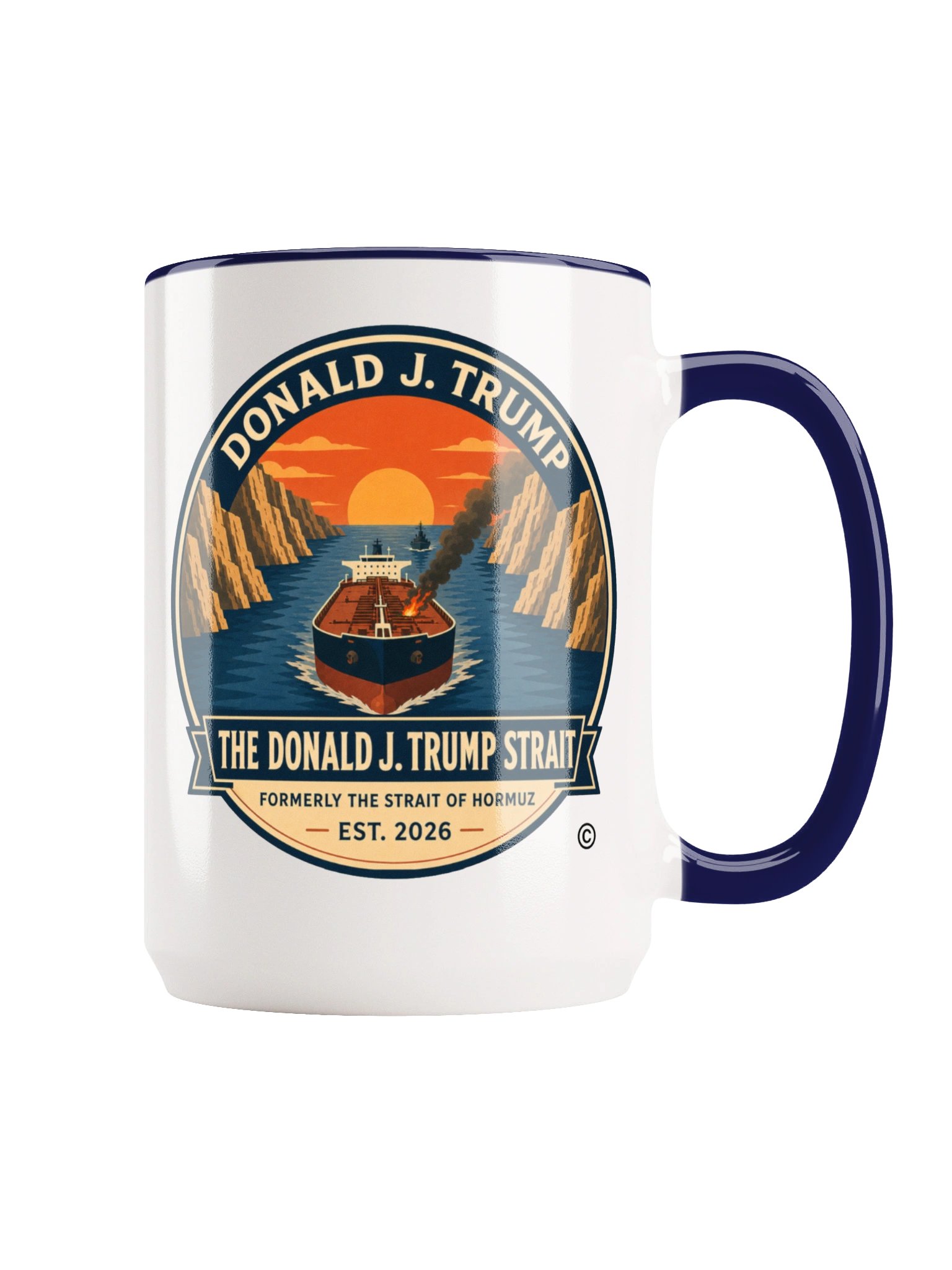 Official 15 oz Souvenir Mug - Donald J. Trump Strait™ product image (1)