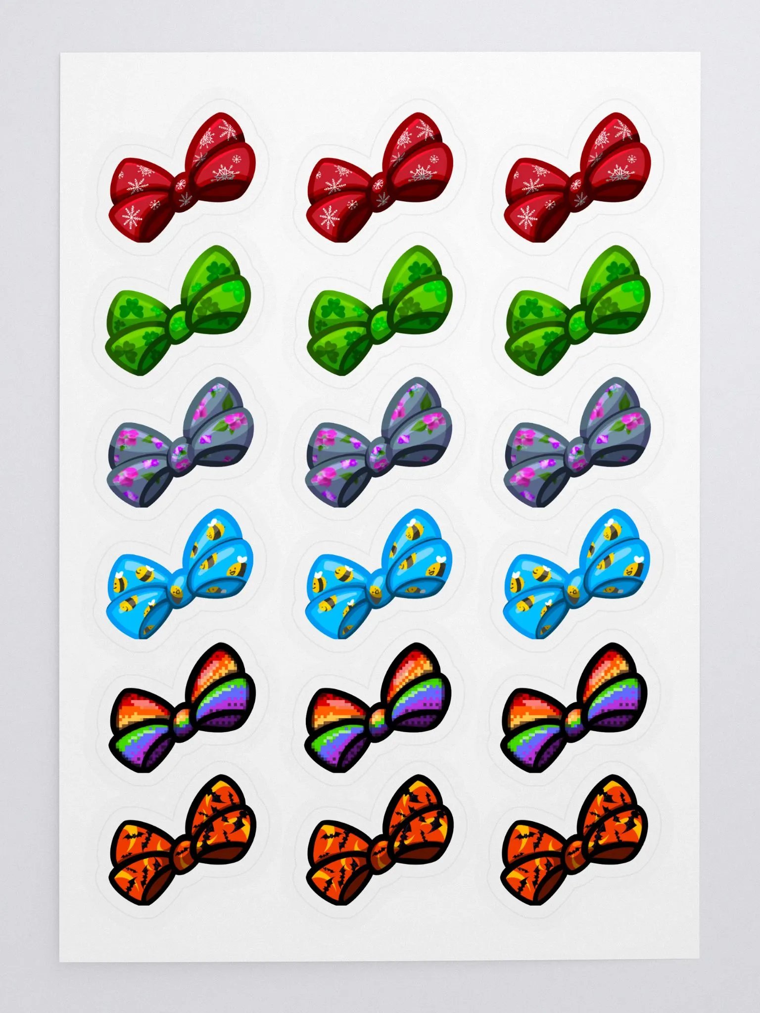 Sheik's Bows Sticker Sheet product image (3)
