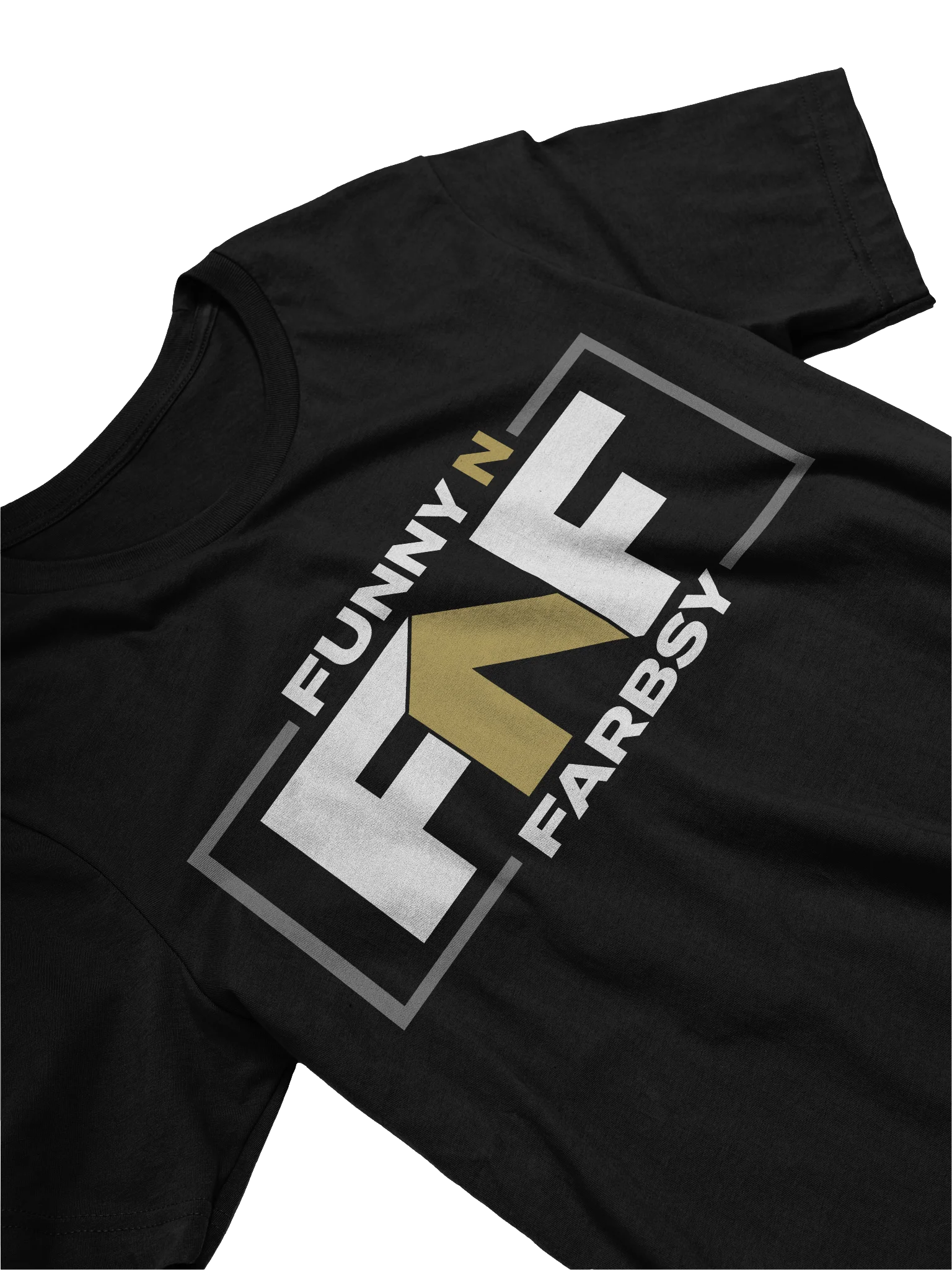 FunnyNFarbsy Black & Gold Wrestling Shirt product image (9)