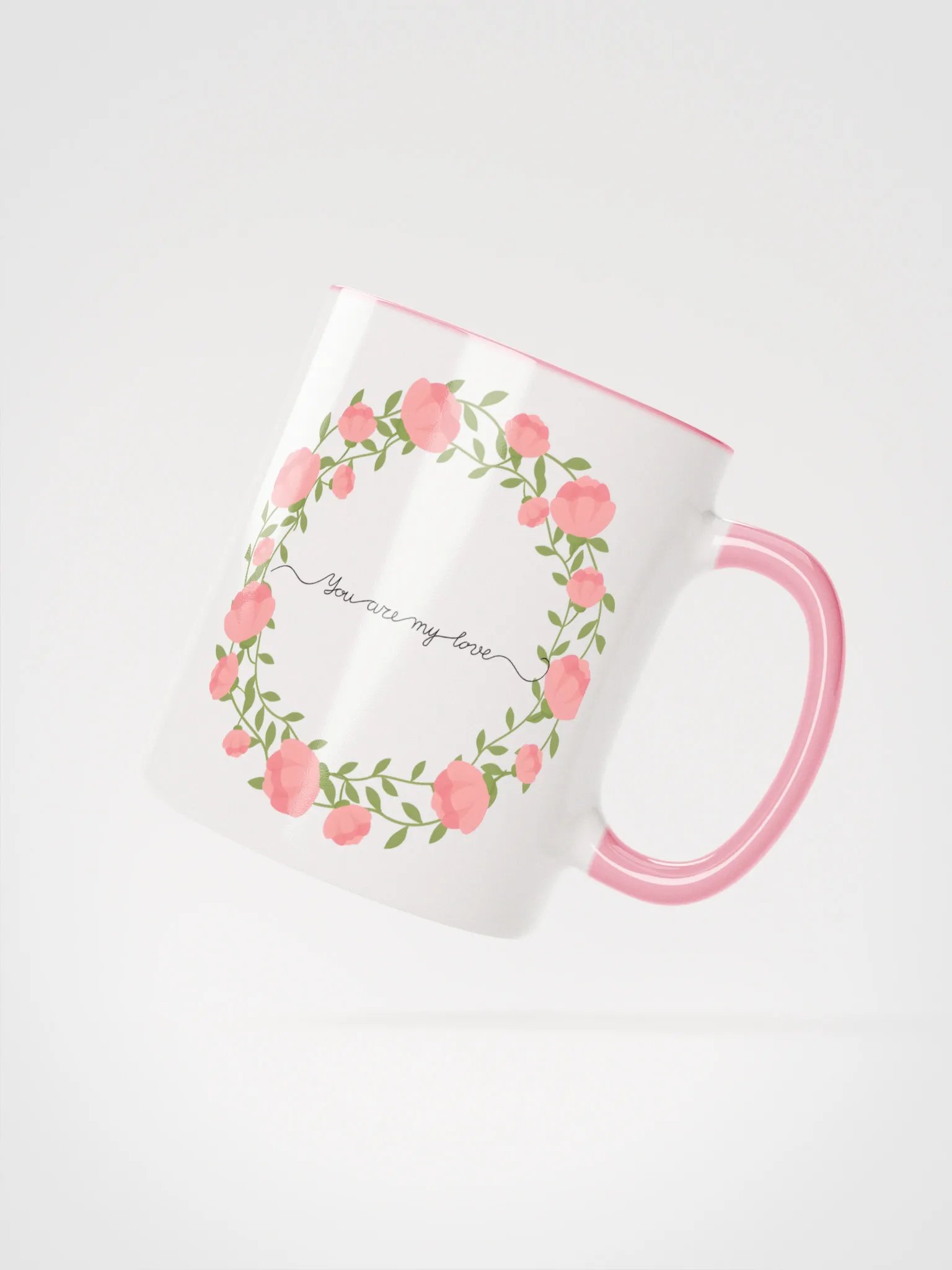 Floral Elegance Ceramic Mug product image (2)