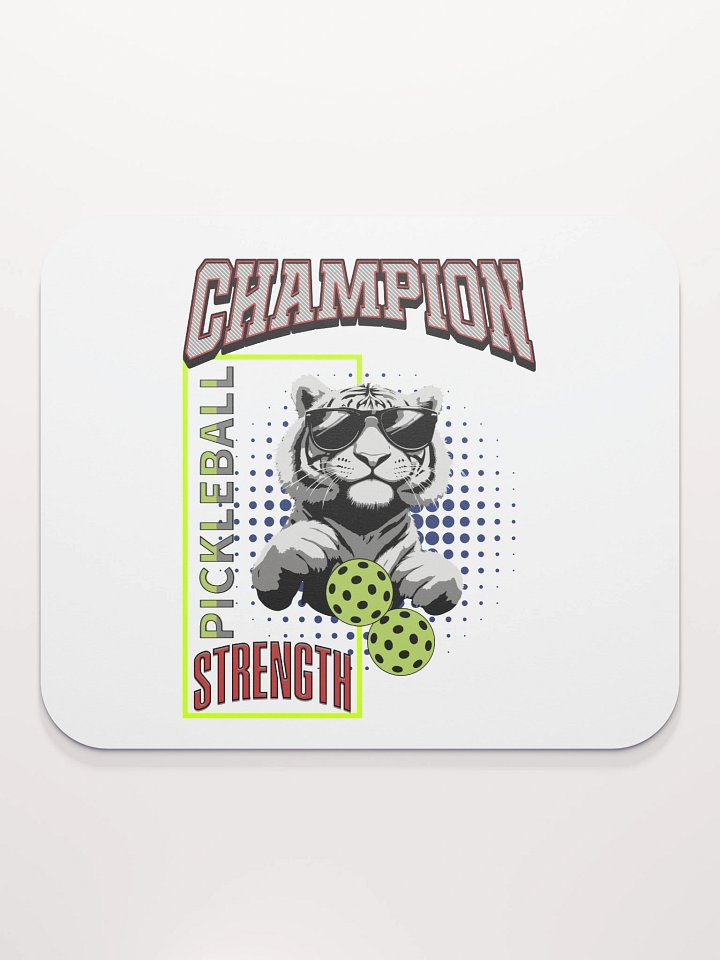 Champion Pickleball Strength Tiger Mouse Pad product image (2)