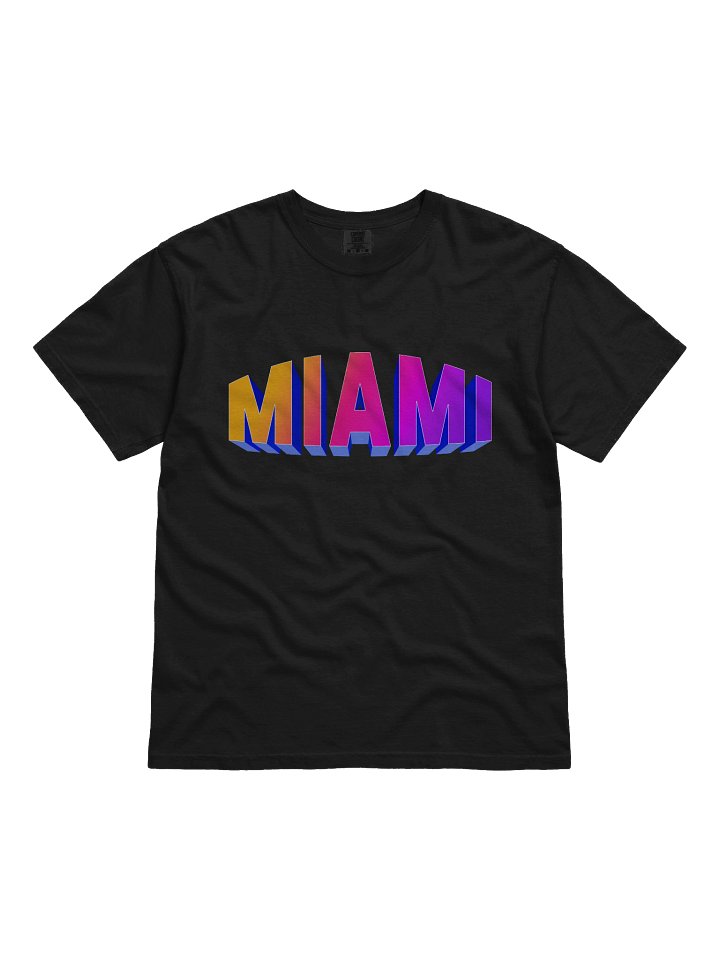 MIAMI Neon 3D Graphic Tee product image (1)