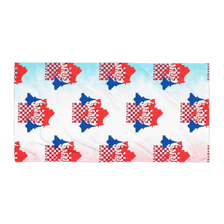 Patriotic Map Medley Towel product image (1)