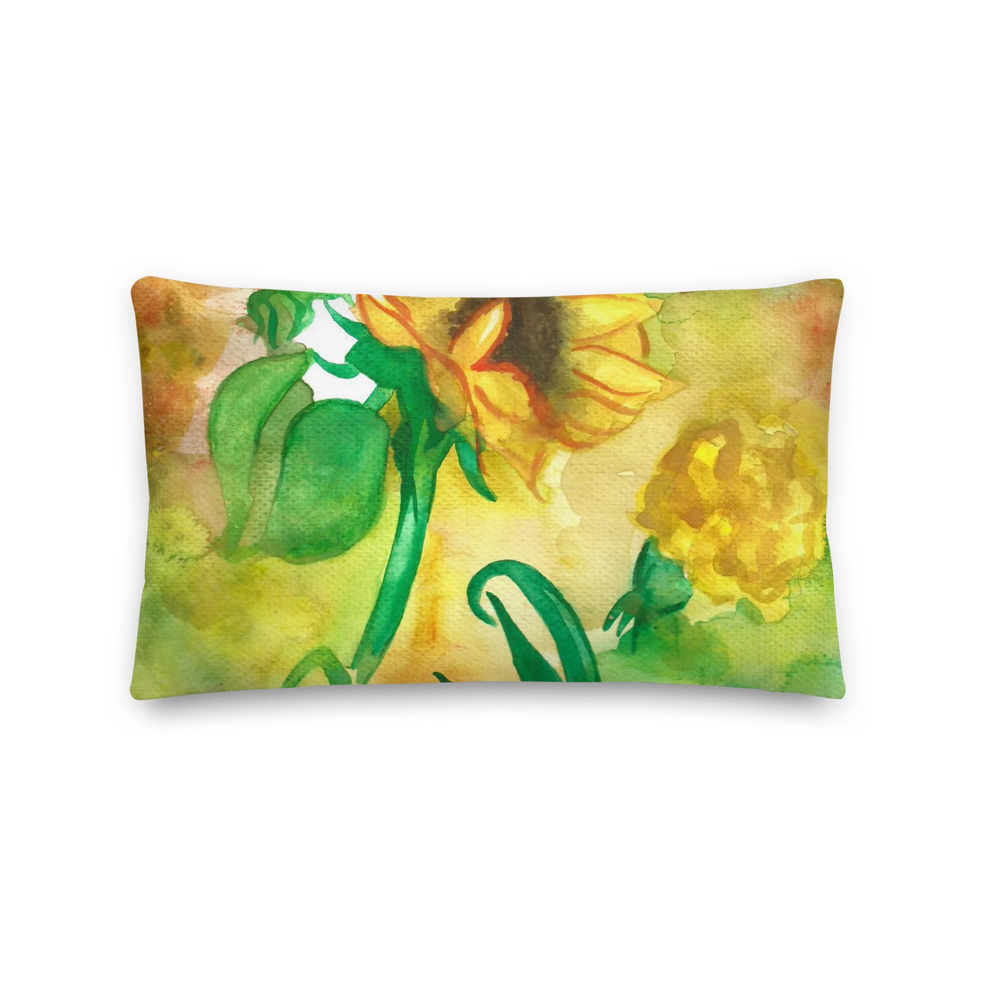 Golden Bloom Decorative Pillow product image (5)