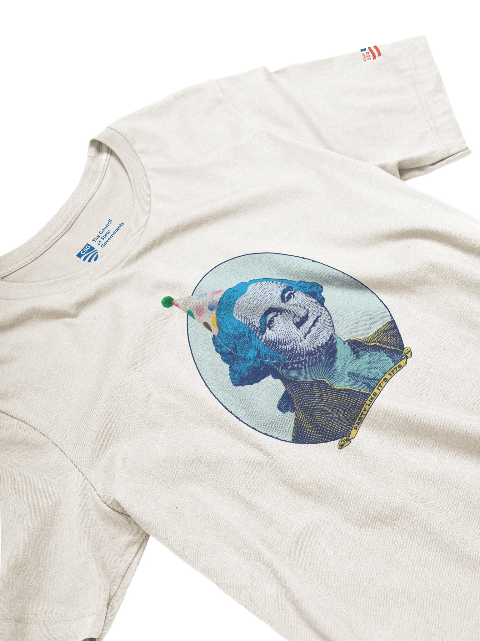 CSG 250 George Washington — Party Hat Tee product image (3)