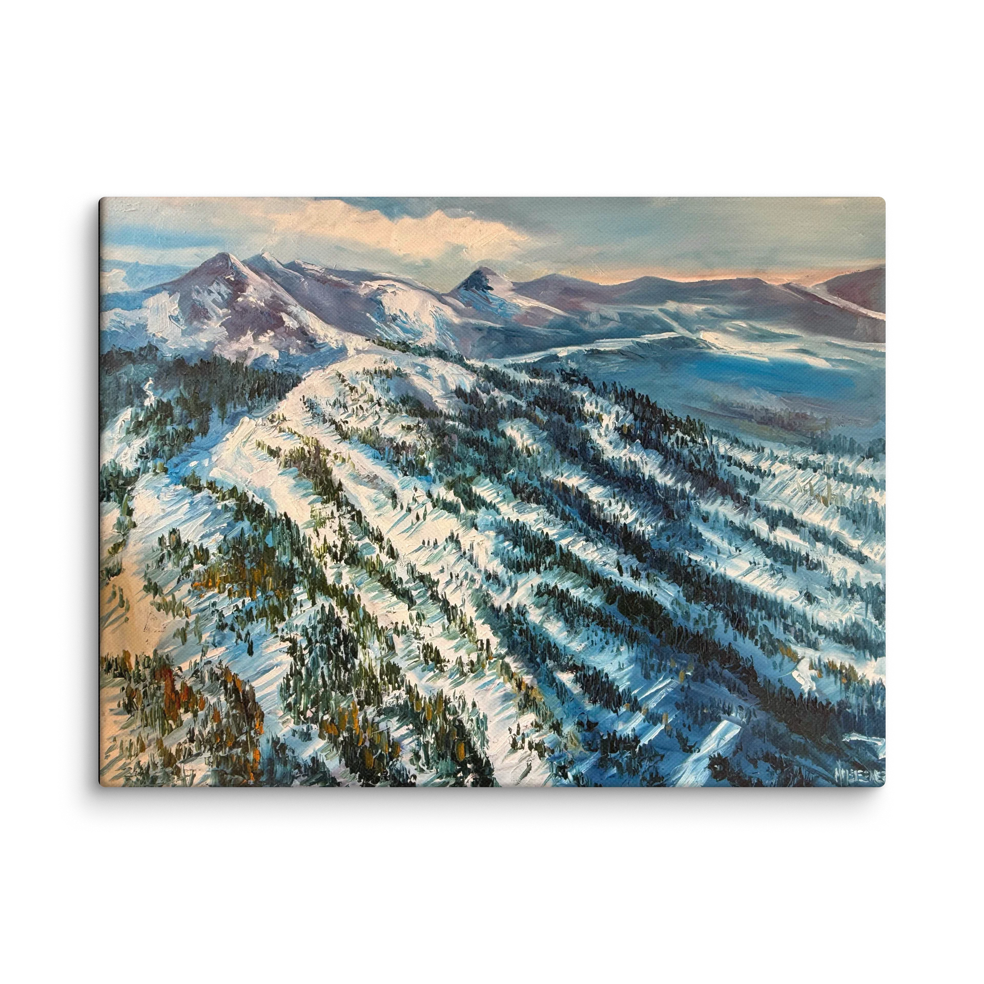 Sierra Nevadas- Yosemite National Park - Giclee Canvas product image (1)