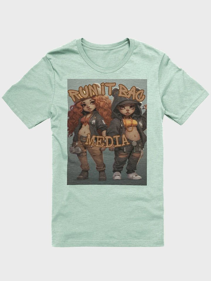 RUN It BAC Media Ladies T-Shirt product image (3)