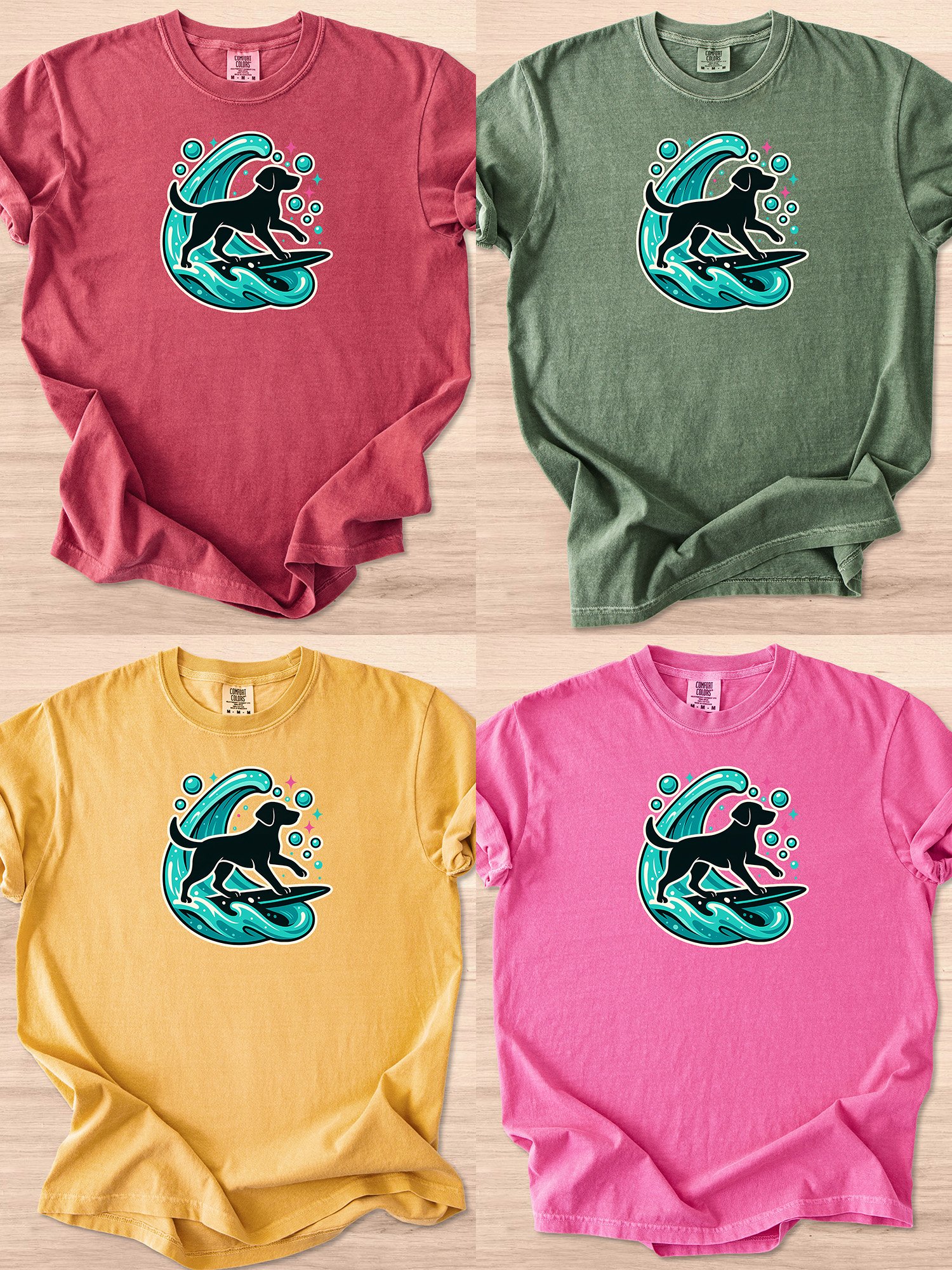 Wave Rider (Labrador Retriever) Tee product image (41)