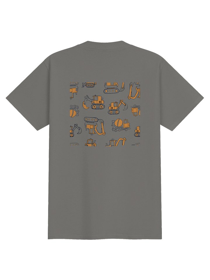 On The Go Tee Kids - Construction Trucks product image (1)