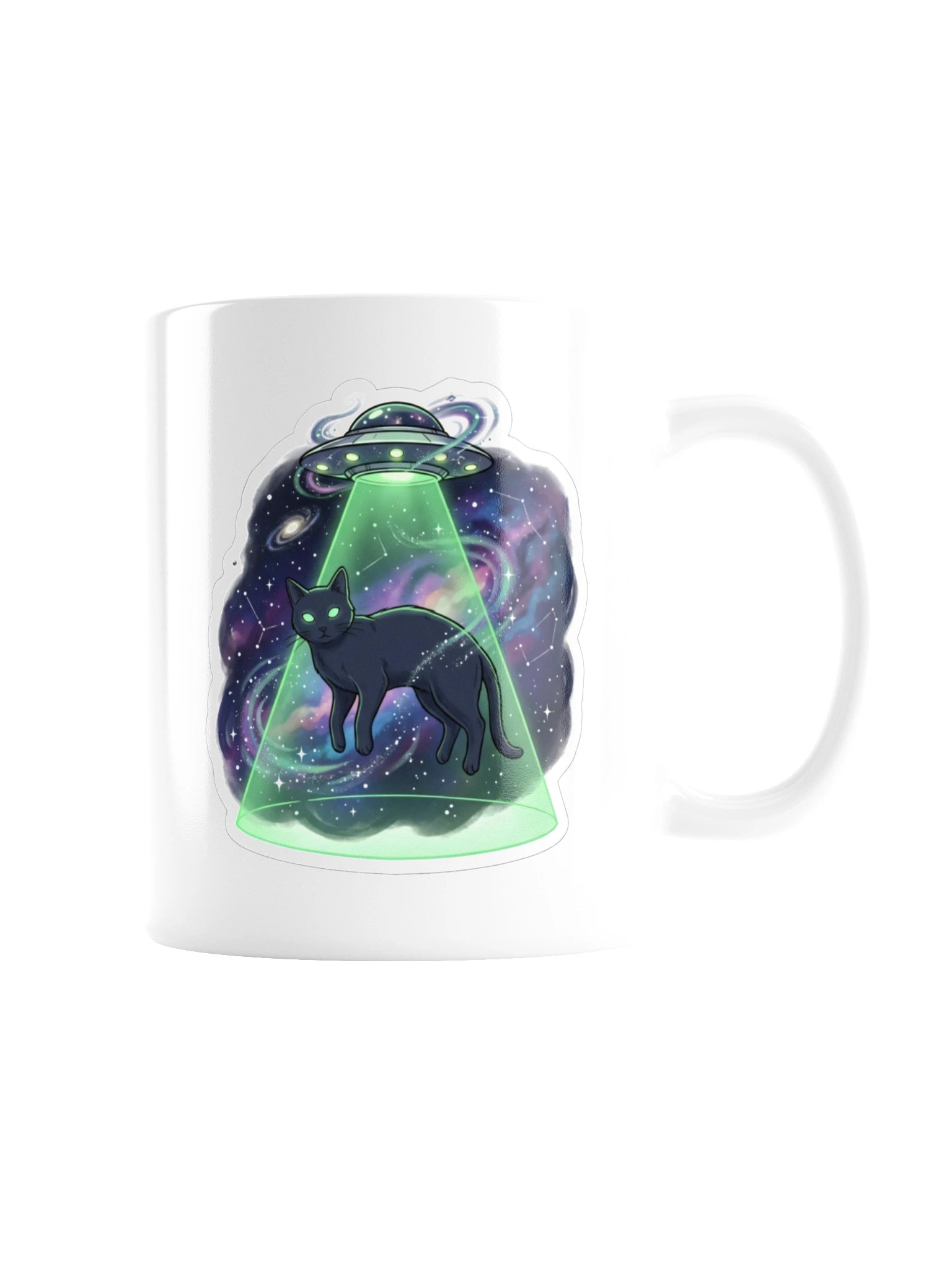 Abducted Black Cat Mug product image (3)