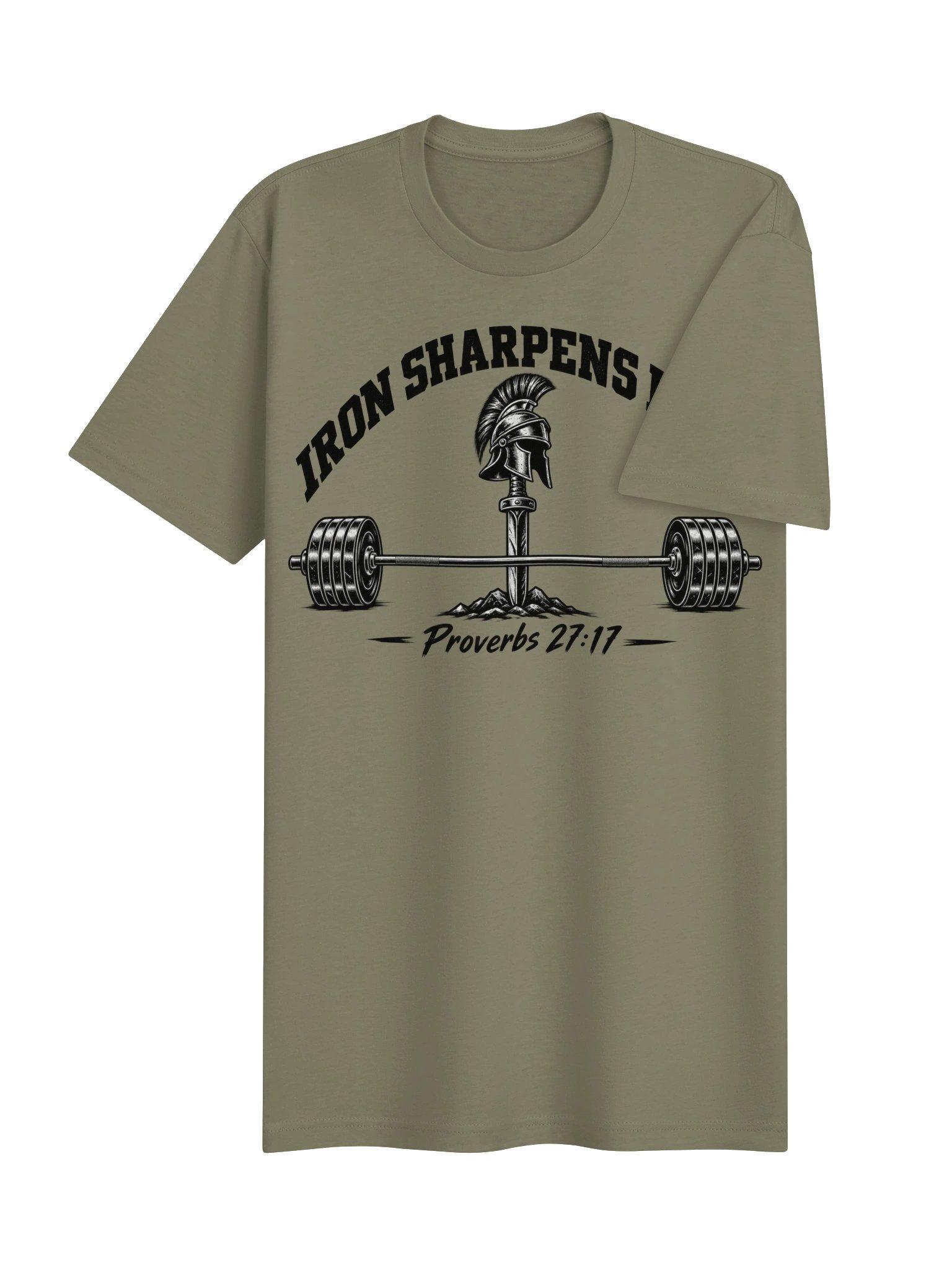 Iron Sharpens Iron Tee | Proverbs 27:17 product image (24)
