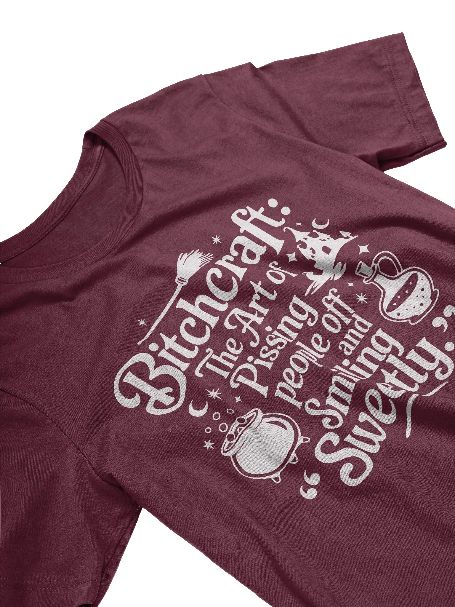 Bitchcraft - Funny Halloween T-Shirt product image (3)