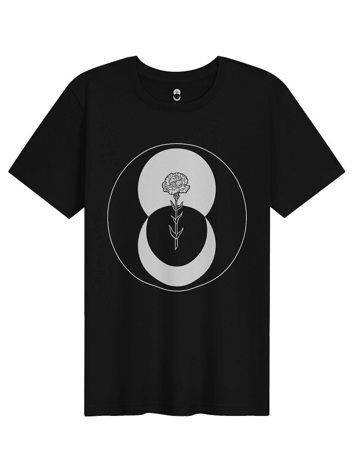 T-shirt graphique – Logo officiel Au seuil de la vie (blanc) product image (1)