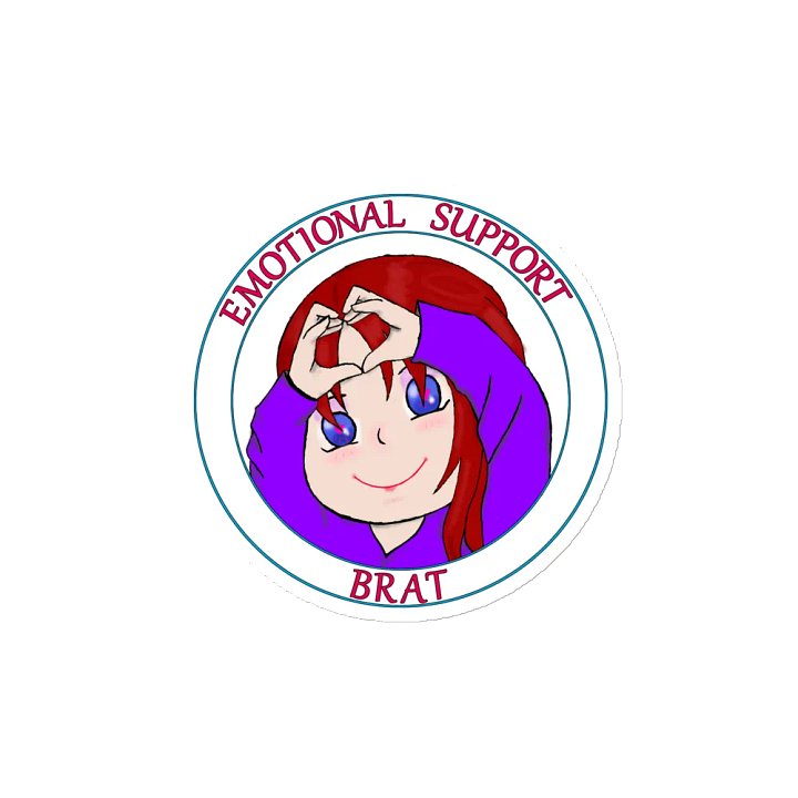 Emotional Support Brat Magnet product image (2)