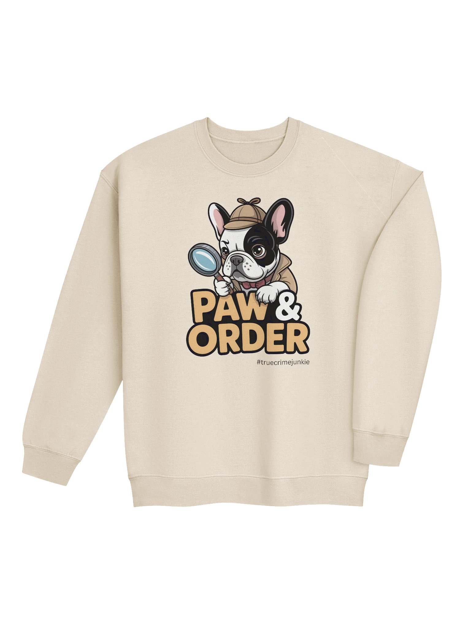 True Crime French Bulldog Lover Sweatshirt product image (17)