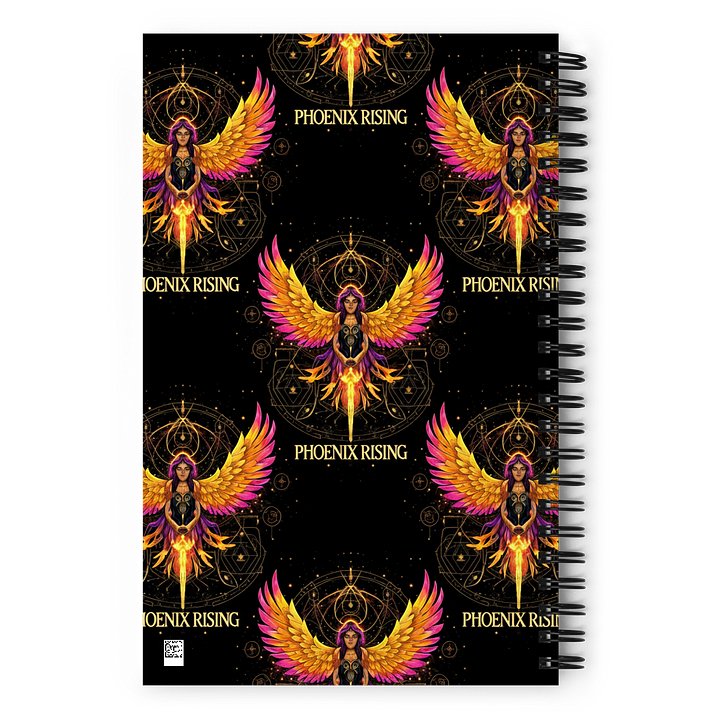 Phoenix Rising Spiral Notebook product image (2)