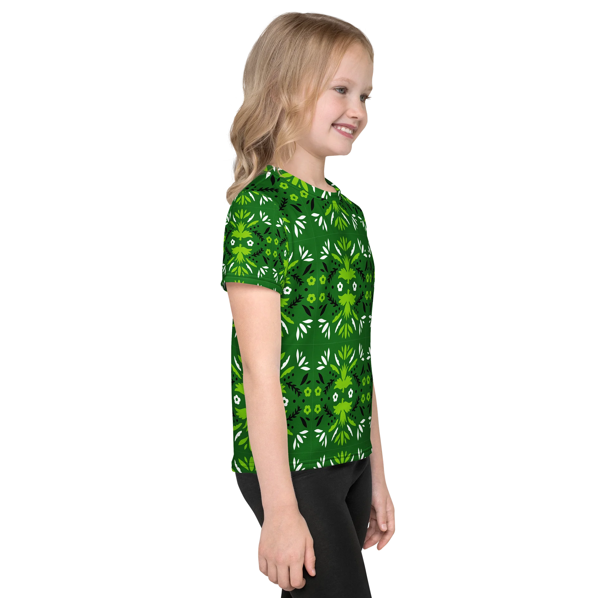 All-Over Print Kids Crew Neck T-Shirt product image (4)