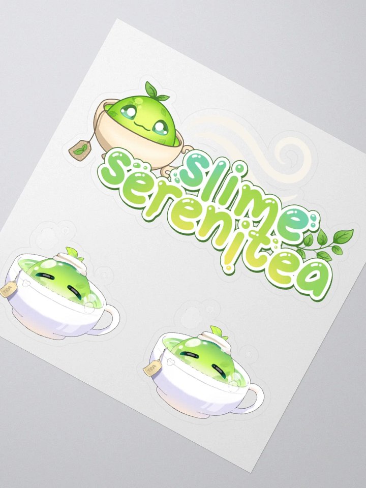 Slime Serenitea Kiss Cut Stickers product image (4)