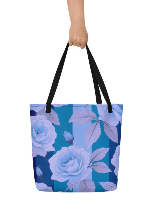 Blossoms Floral Tote With Pocket Bag #728 product image (1)