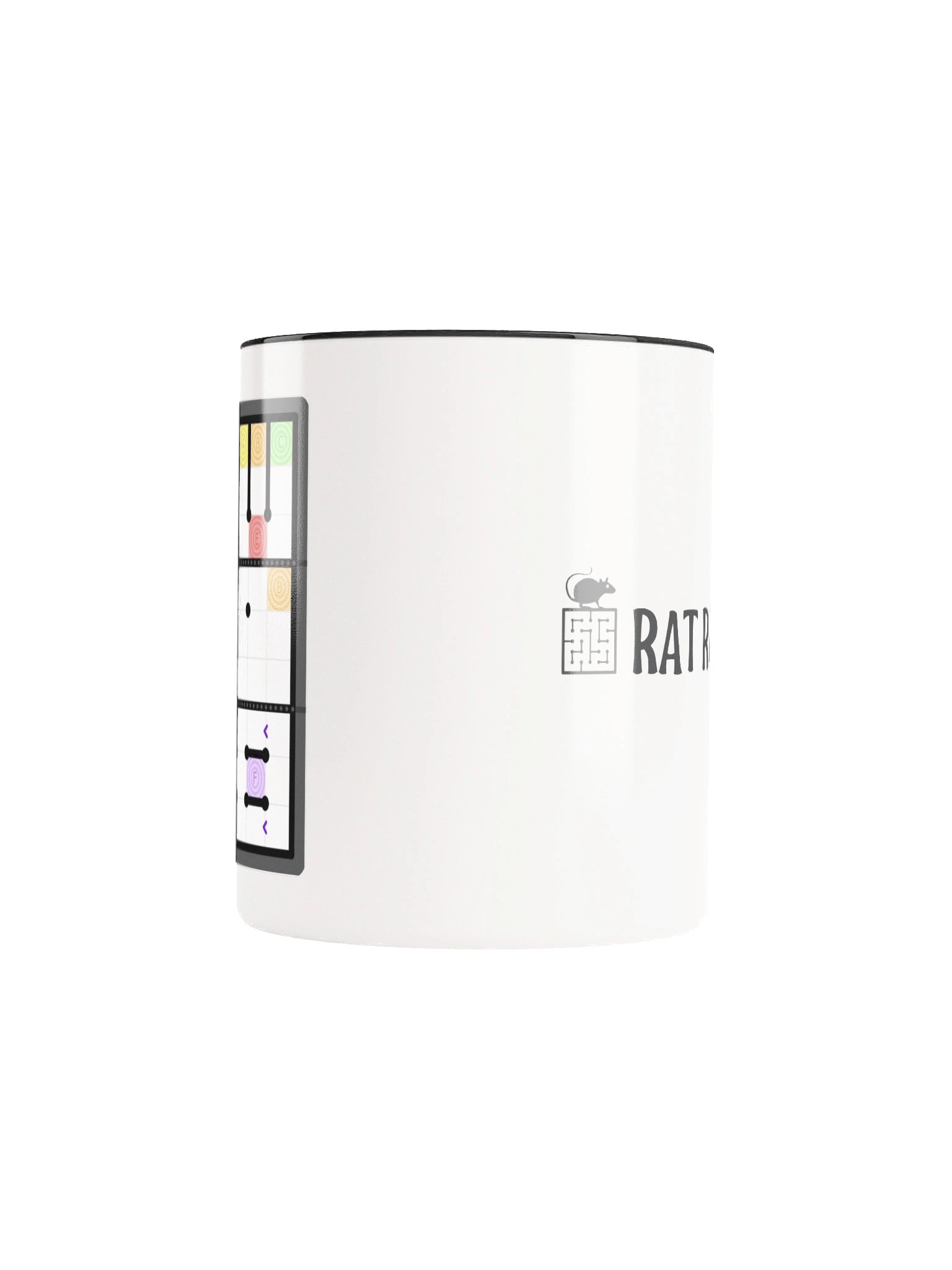 Rat Run Mug: Black Maze product image (5)