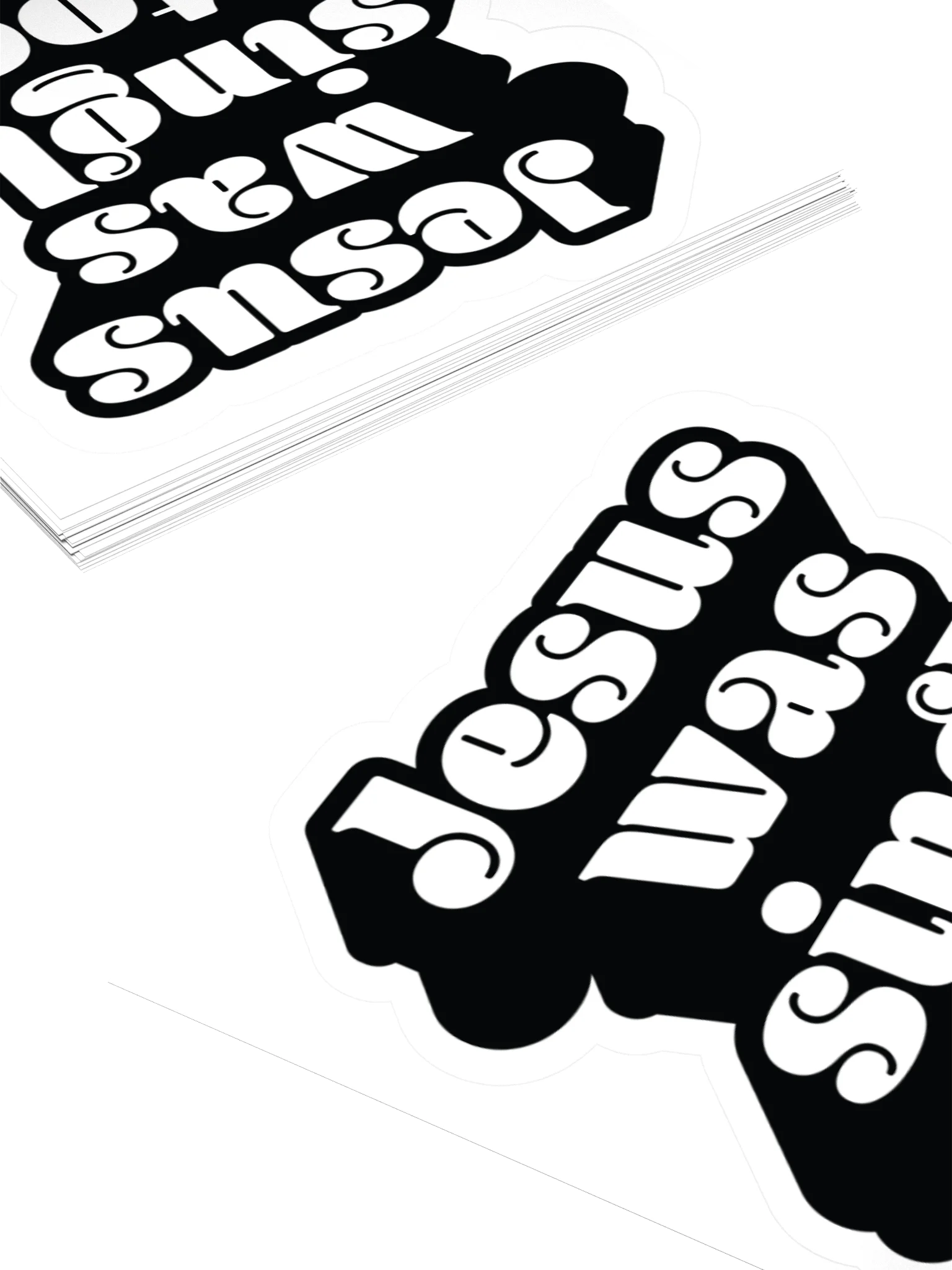 Jesus Was Single Too - Sticker product image (5)