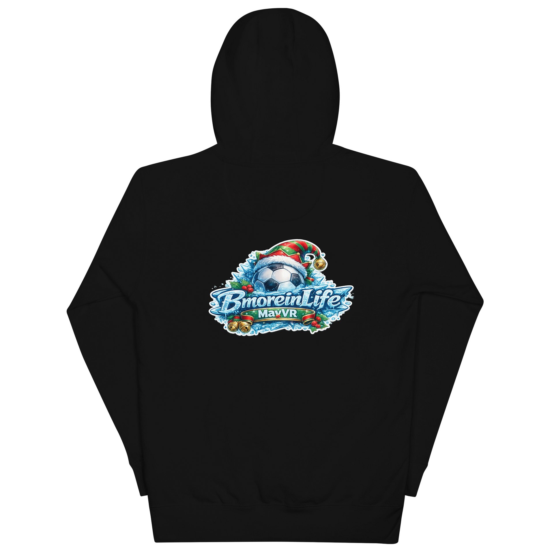 BmoreinLife Custom MayVR Soccer Ice Edition Hoodie – Stay Positive product image (7)