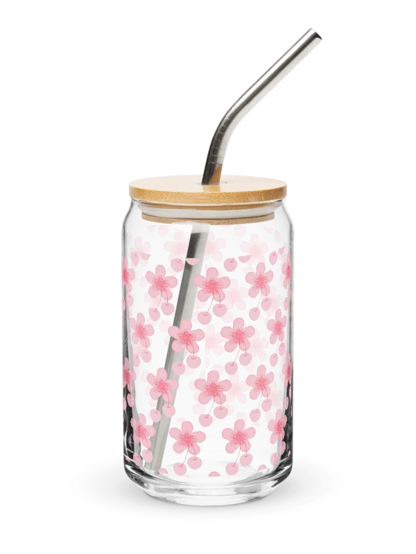 Sakura Cherry Blossom Glass Tumbler product image (1)