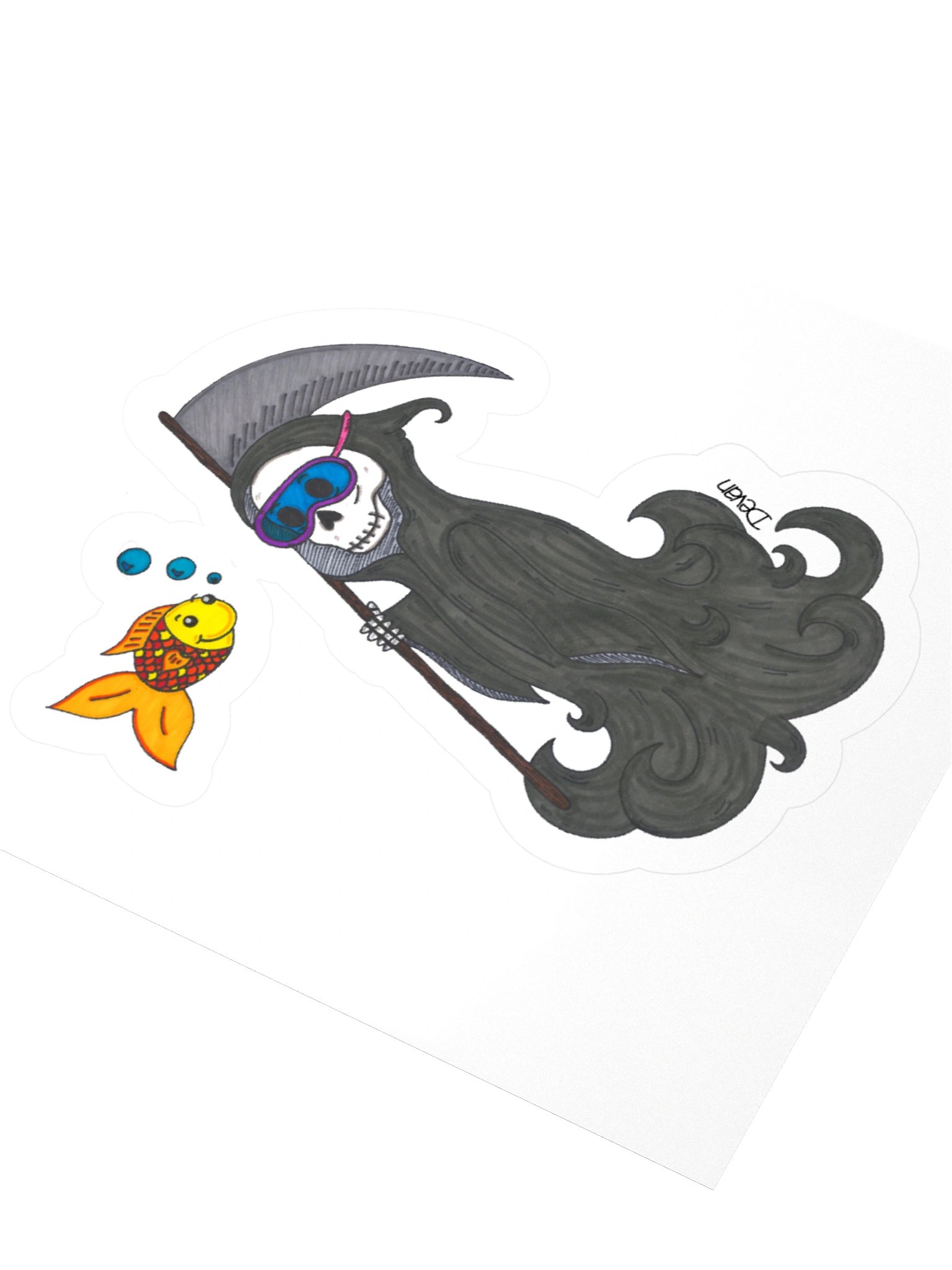 Grimmie Vacation Sticker product image (3)
