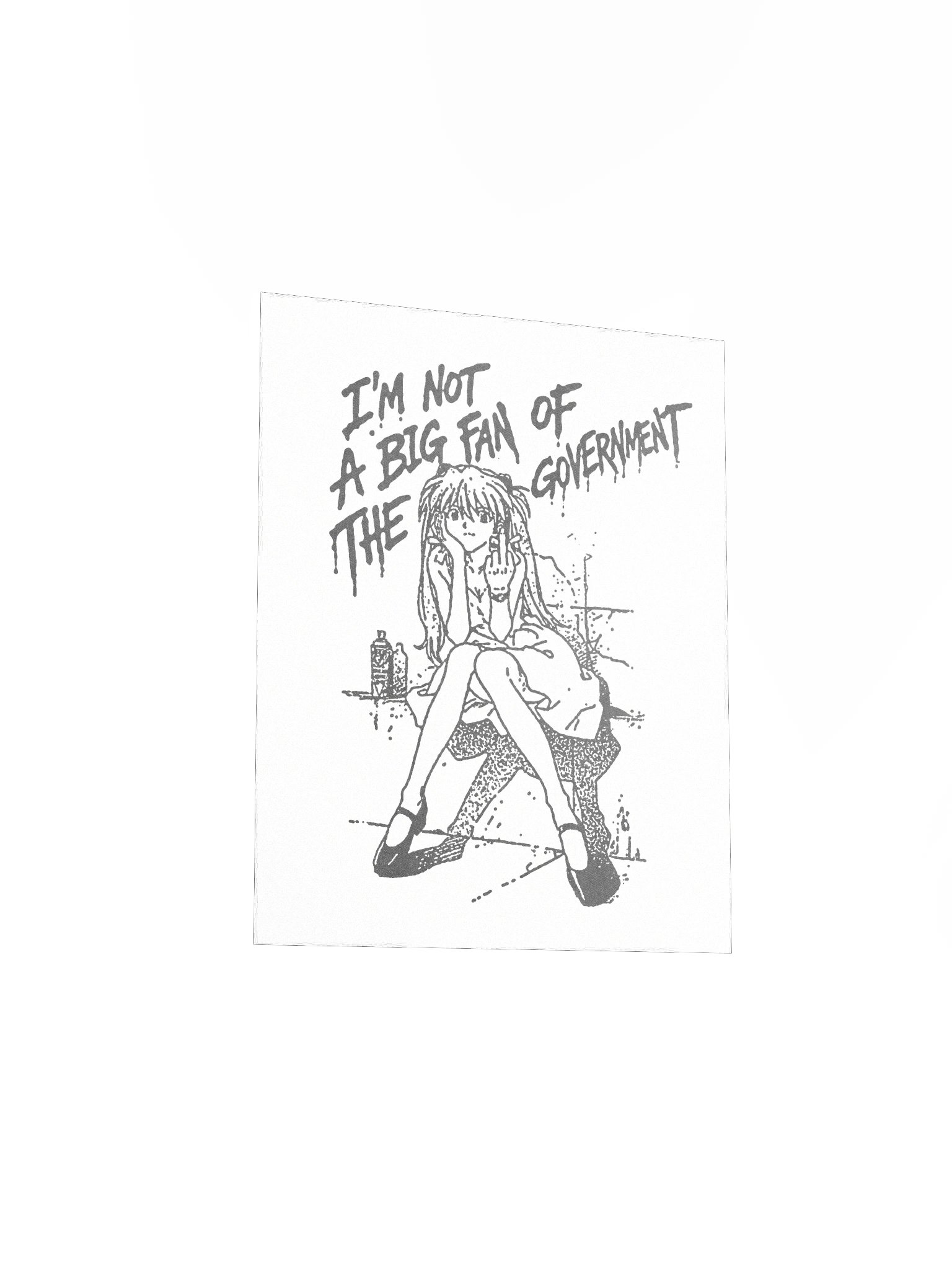NOT A BIG FAN ! Art Print. number 4 product image (3)
