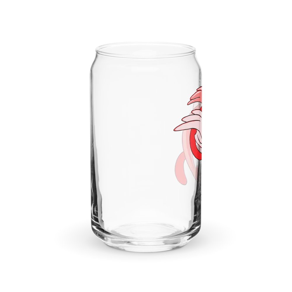Calming Red Cat-Owl Can-Shaped Glass product image (4)