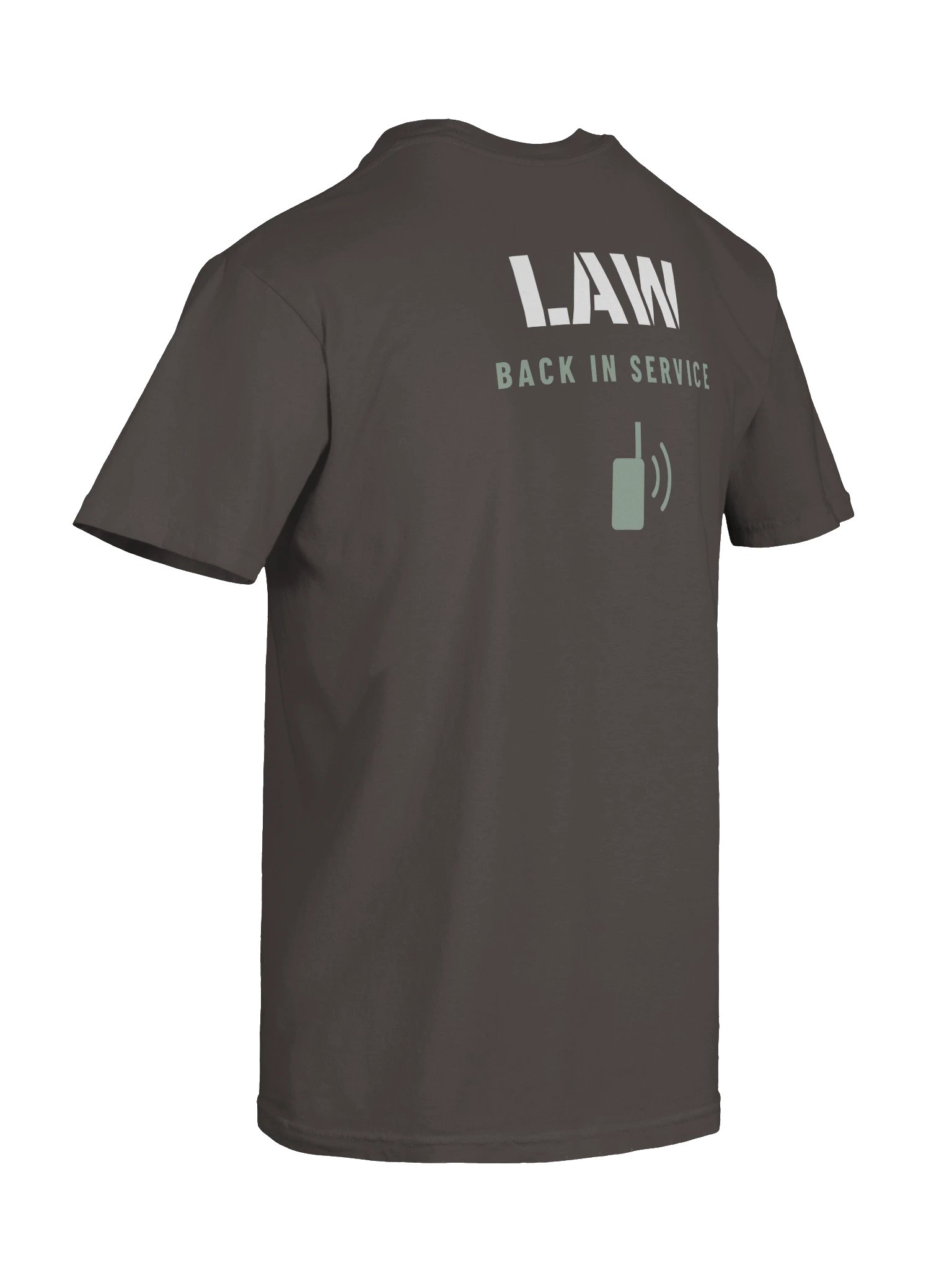 Back In Service Tee: Law product image (23)